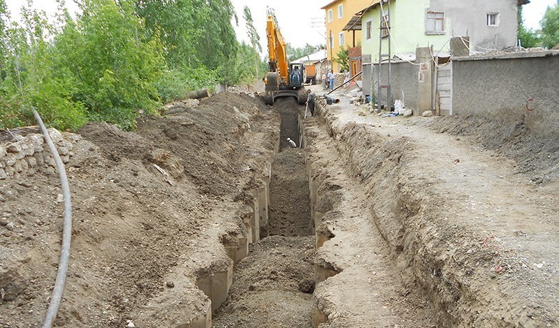 Büyüktuzhisar (Kayseri) Kanalizasyon İnşaatı